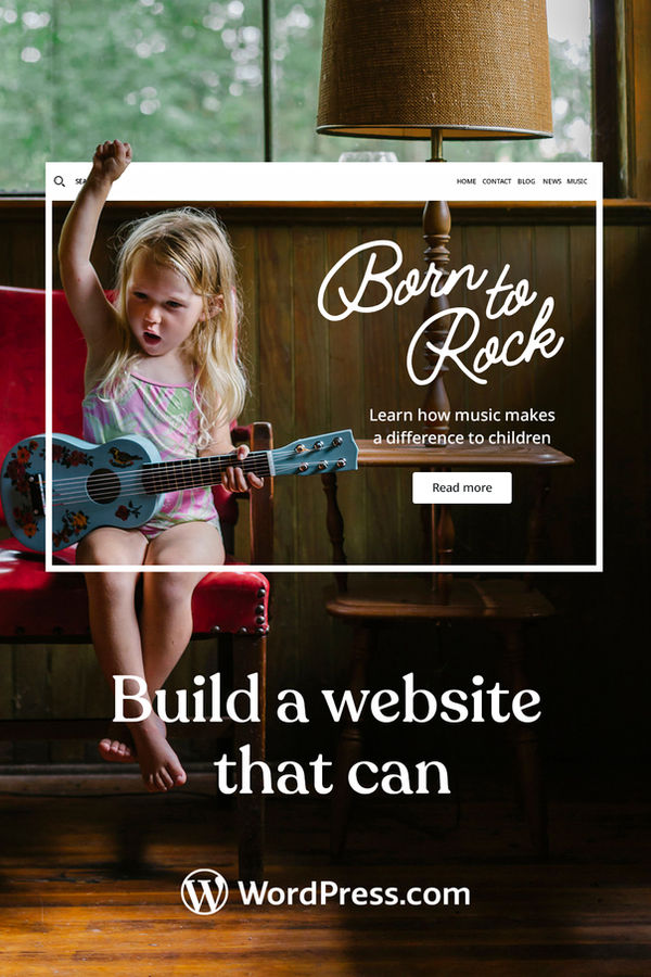 Pinterest ad — Build a website that can
