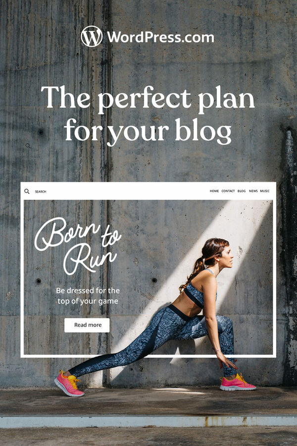 Pinterest ad — The perfect plan for your blog