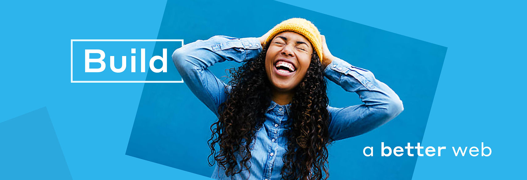 WordPress.com display banner — Build a better web